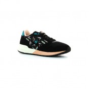 Le Coq Sportif Omega X W Bird Of Paradise Noir / Tropical - Chaussures Baskets Basses Femme Vendre Paris